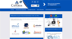 Desktop Screenshot of capform-consultants.com